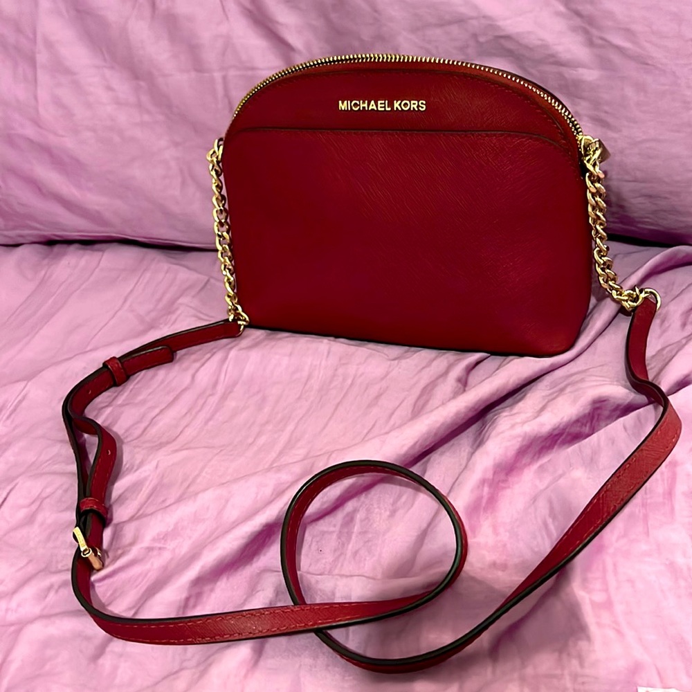 Red MK Crossbody Bag